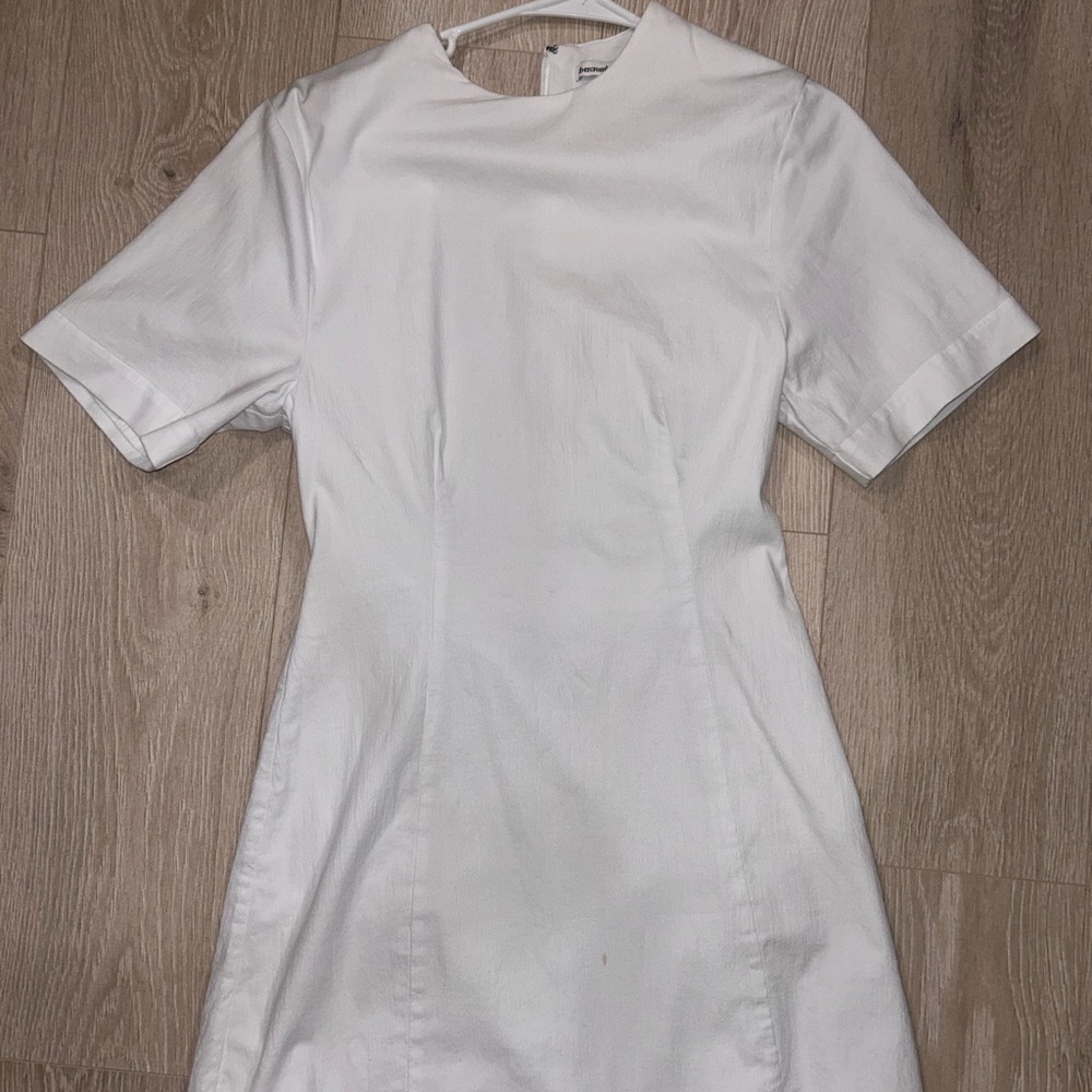 Abercrombie & Fitch Classic White Mini Dress